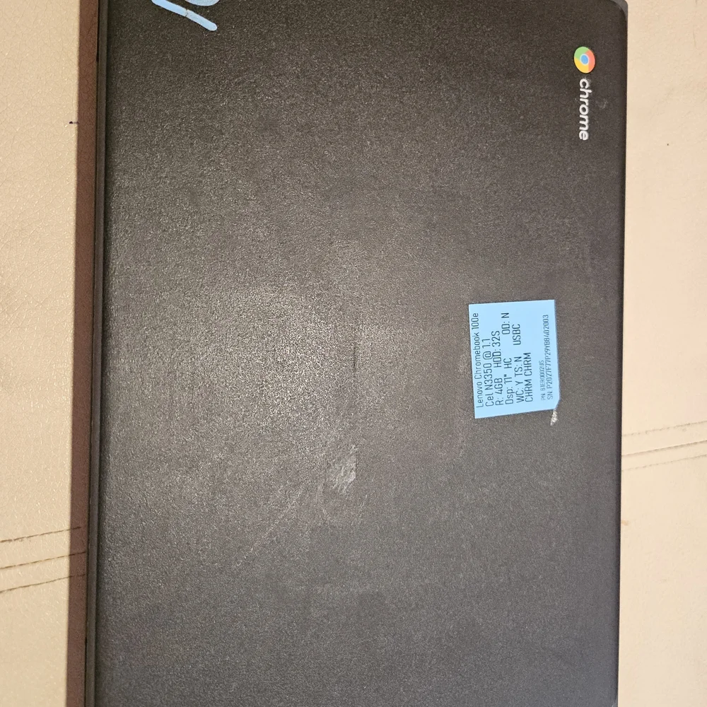 Chromebook Black Laptop